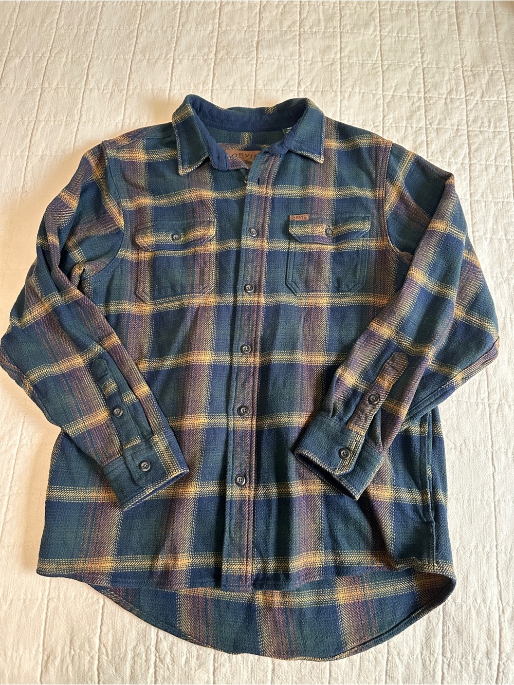 ORVIS Men’s 100% Cotton HeavyWeight Flannel